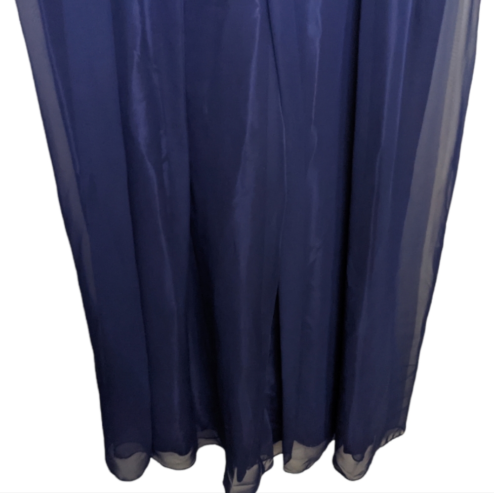 NWT Women’s Navy Blue Wide Leg Pants Size 12 🌊✨ - Picture 6 of 11